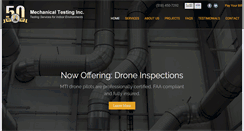 Desktop Screenshot of mechtest.com